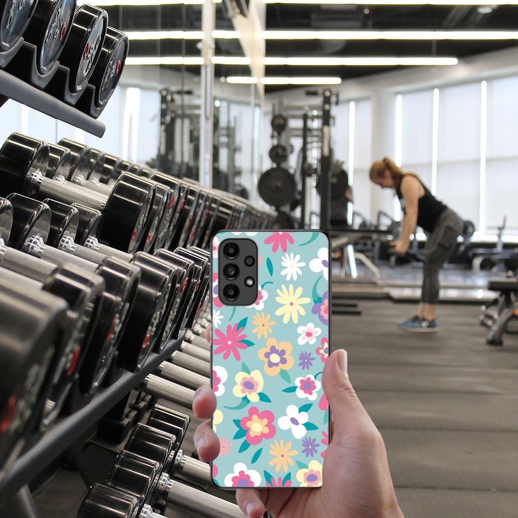 Samsung Galaxy A13 4G Bloemen Hoesje Flower Power B2C Telecom