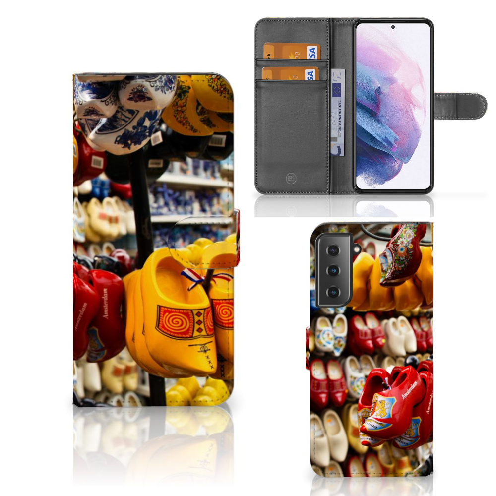 Samsung Galaxy S21 Plus Flip Cover Klompen
