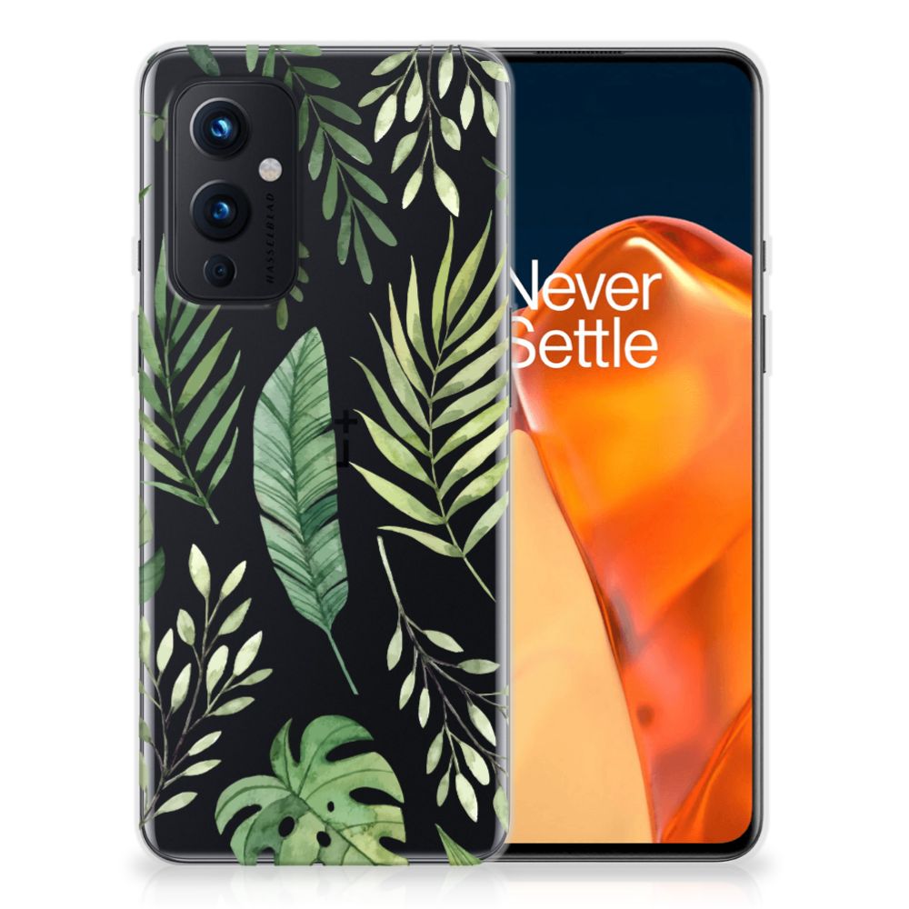 OnePlus 9 TPU Case Leaves