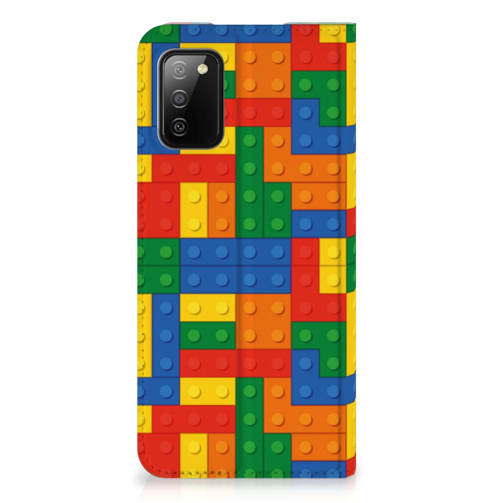 Samsung Galaxy M02s | A02s Hoesje met Magneet Blokken - B2C Telecom