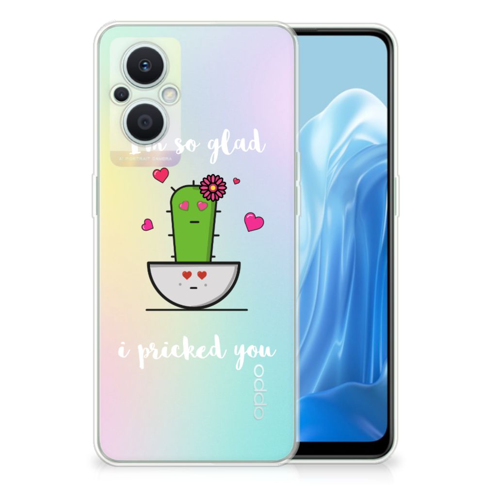 OPPO Reno8 Lite Telefoonhoesje met Naam Cactus Glad B2C Telecom