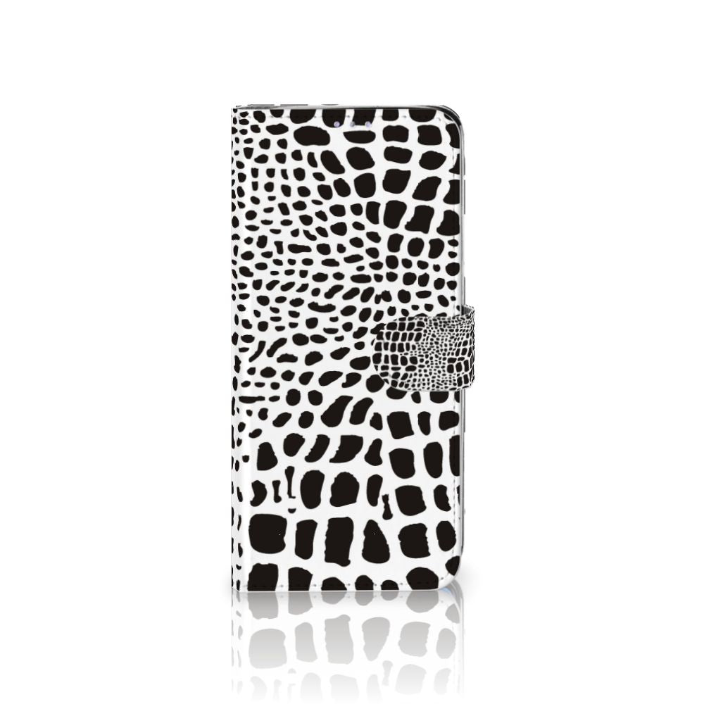 Samsung Galaxy S20 Ultra Telefoonhoesje met Pasjes Slangenprint