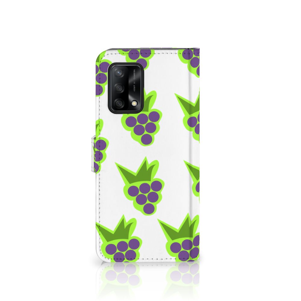 OPPO A74 4G Book Cover Druiven