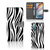 Motorola Moto G60 Telefoonhoesje met Pasjes Zebra