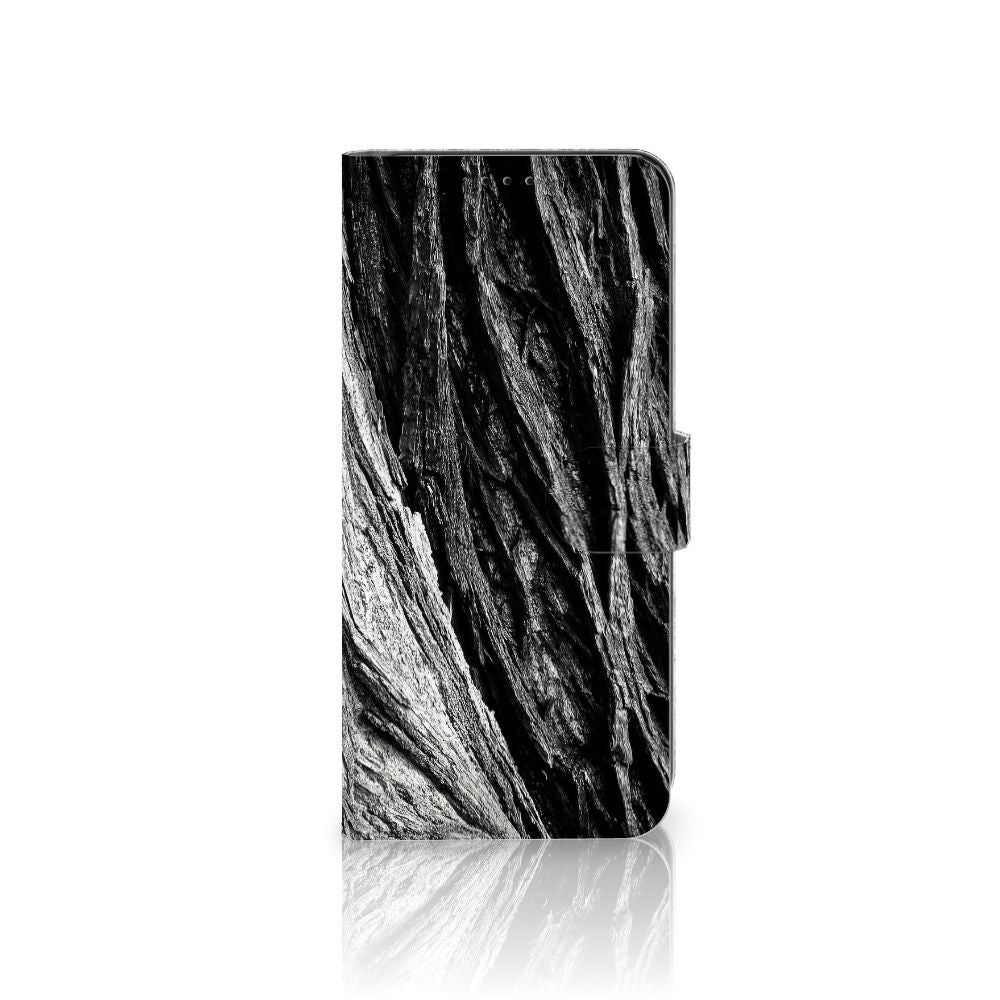 Book Style Case Samsung Galaxy S21 Ultra Boomschors Grijs