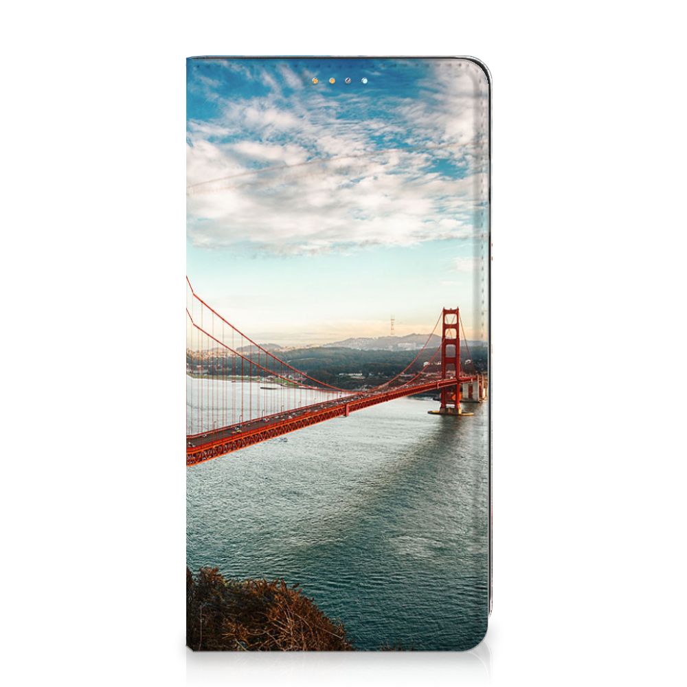 Samsung Galaxy A32 4G | A32 5G Enterprise Editie Book Cover Golden Gate Bridge - B2C Telecom