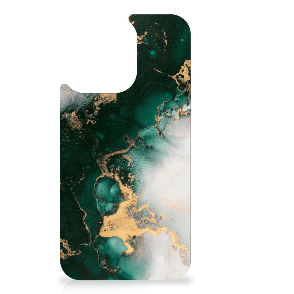 Marmeren Print Telefoonhoesje voor iPhone 13 Pro Marmer Groen B2C Telecom