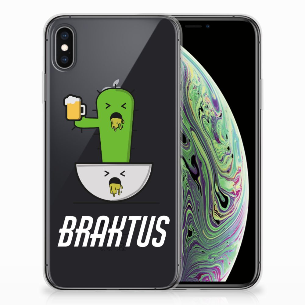 Apple iPhone Xs Max Telefoonhoesje met Naam Braktus