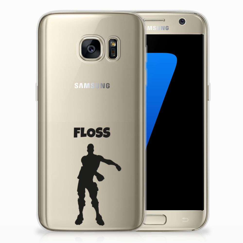 Samsung Galaxy S7 Telefoonhoesje met Naam Floss