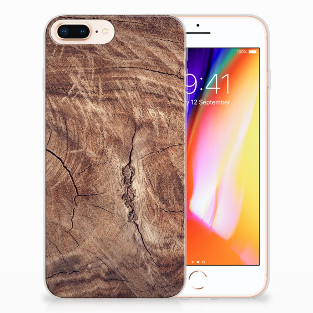 Apple iPhone 7 Plus | 8 Plus Bumper Hoesje Tree Trunk