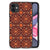 iPhone 11 Back Case Batik Brown