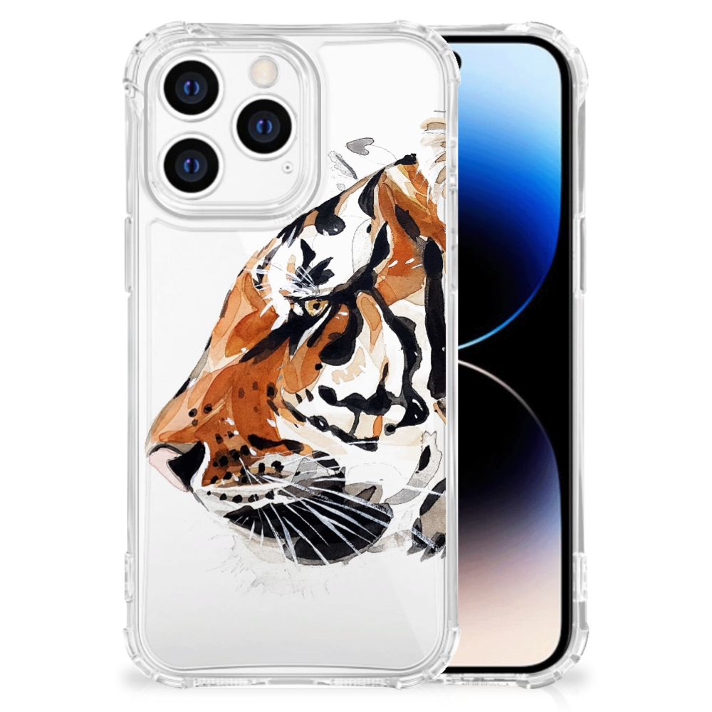 Back Cover iPhone 14 Pro Watercolor Tiger B2C Telecom