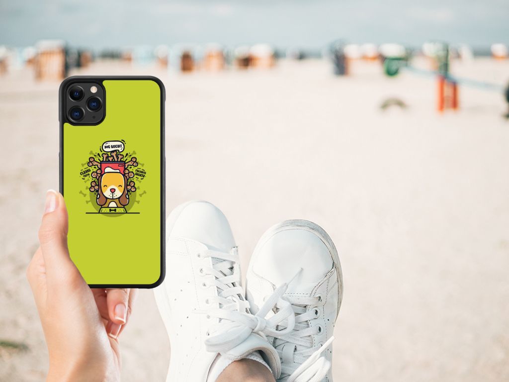 Apple iPhone 11 Pro Max Bumper Hoesje Doggy Biscuit B2C Telecom