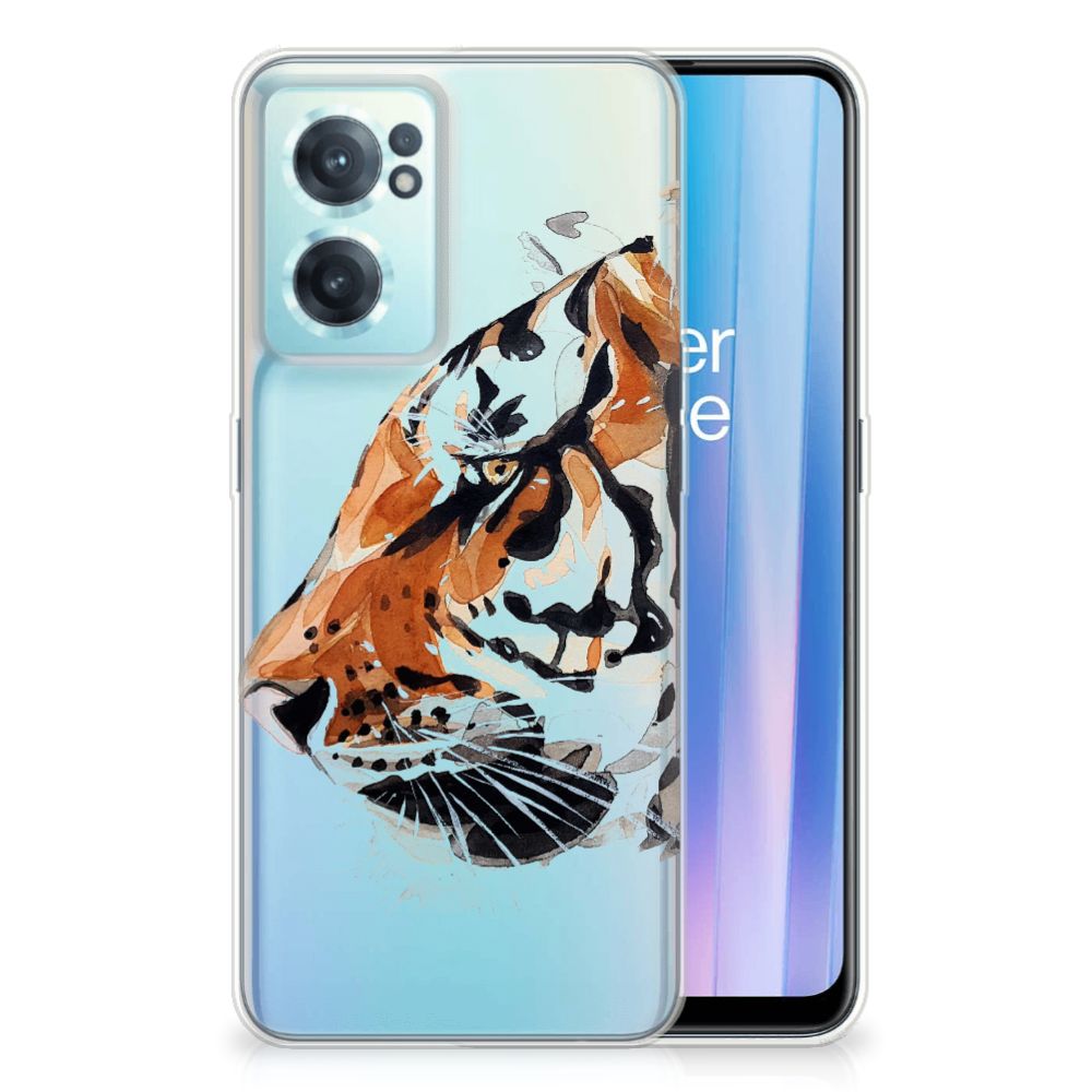 Hoesje maken OnePlus Nord CE 2 5G Watercolor Tiger B2C Telecom