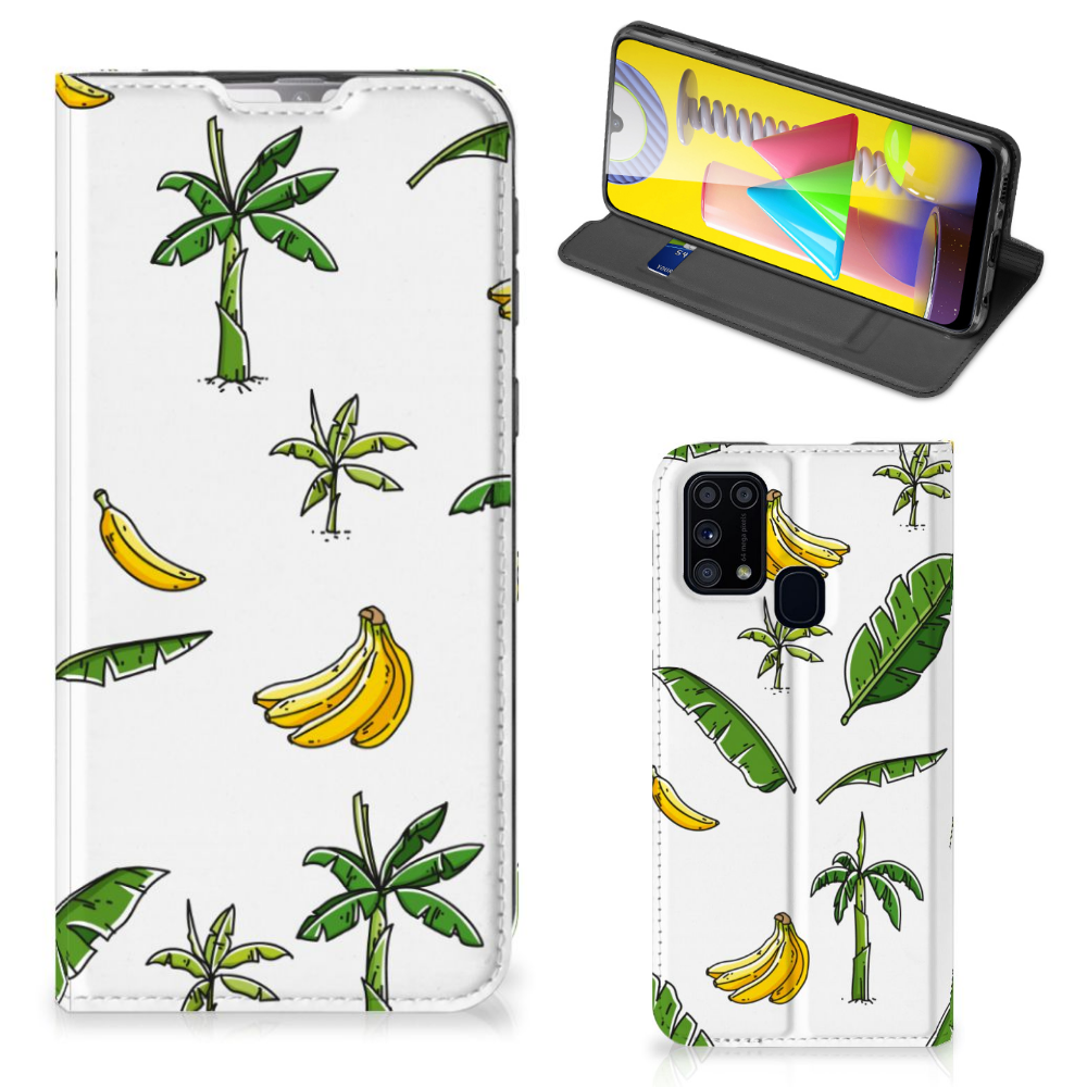 Samsung Galaxy M31 Smart Cover Banana Tree - B2C Telecom