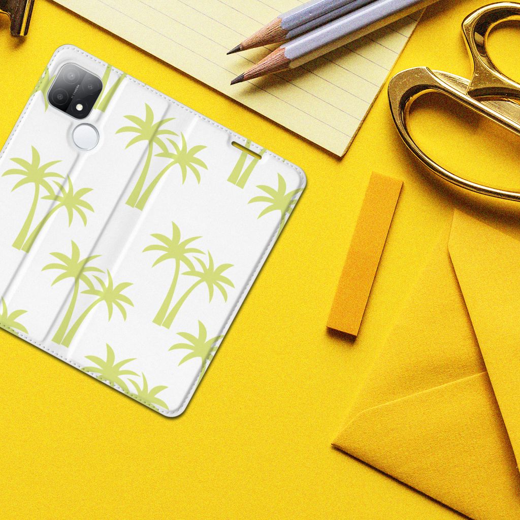 OPPO A15 Smart Cover Palmtrees - B2C Telecom
