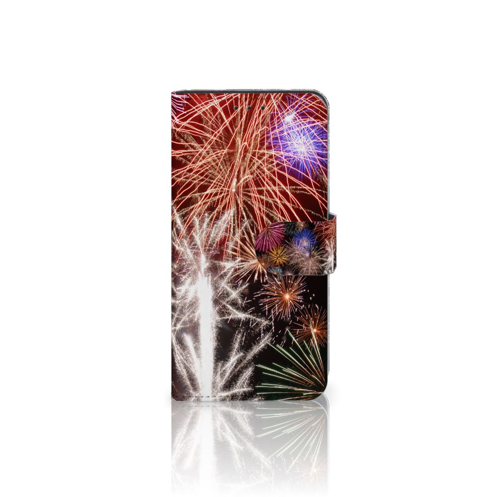 Alcatel 1B (2020) Wallet Case met Pasjes Vuurwerk