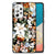 Bloemen Hoesje voor Samsung Galaxy A73 Dark Flowers B2C Telecom