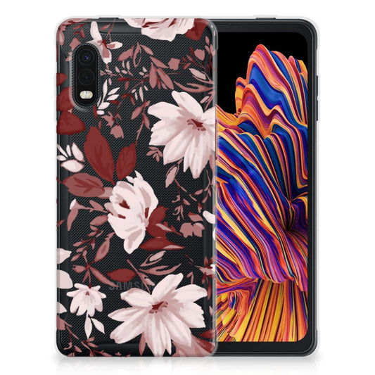 Hoesje maken Samsung Xcover Pro Watercolor Flowers