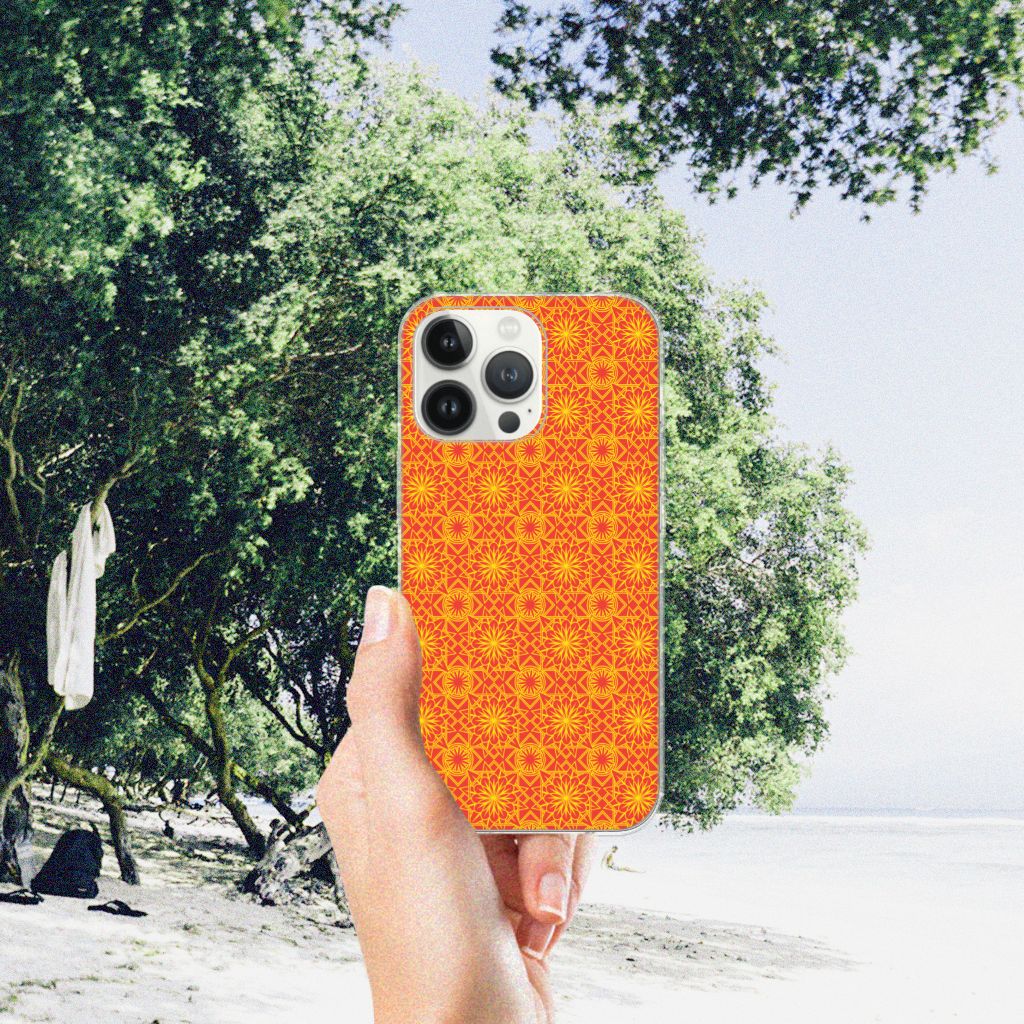 iPhone 13 Pro Max TPU bumper Batik Oranje B2C Telecom