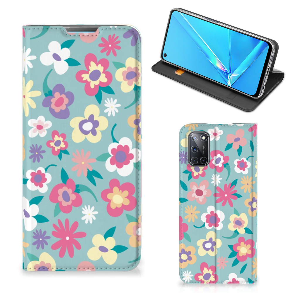 OPPO A52 | A72 Smart Cover Flower Power - B2C Telecom