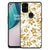 OnePlus Nord N10 5G Bloemen Hoesje Gouden Bloemen