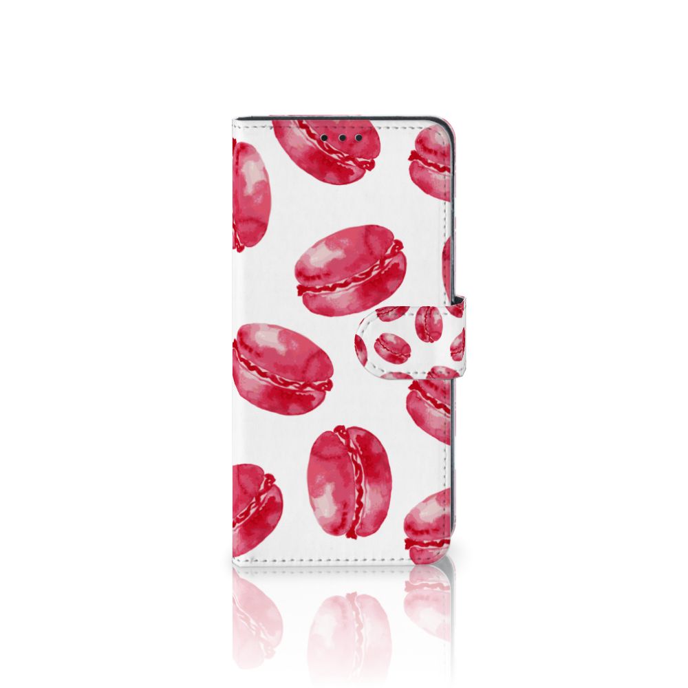 Samsung Galaxy M31 Book Cover Pink Macarons