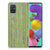 Samsung Galaxy A51 Bumper Hoesje Green Wood