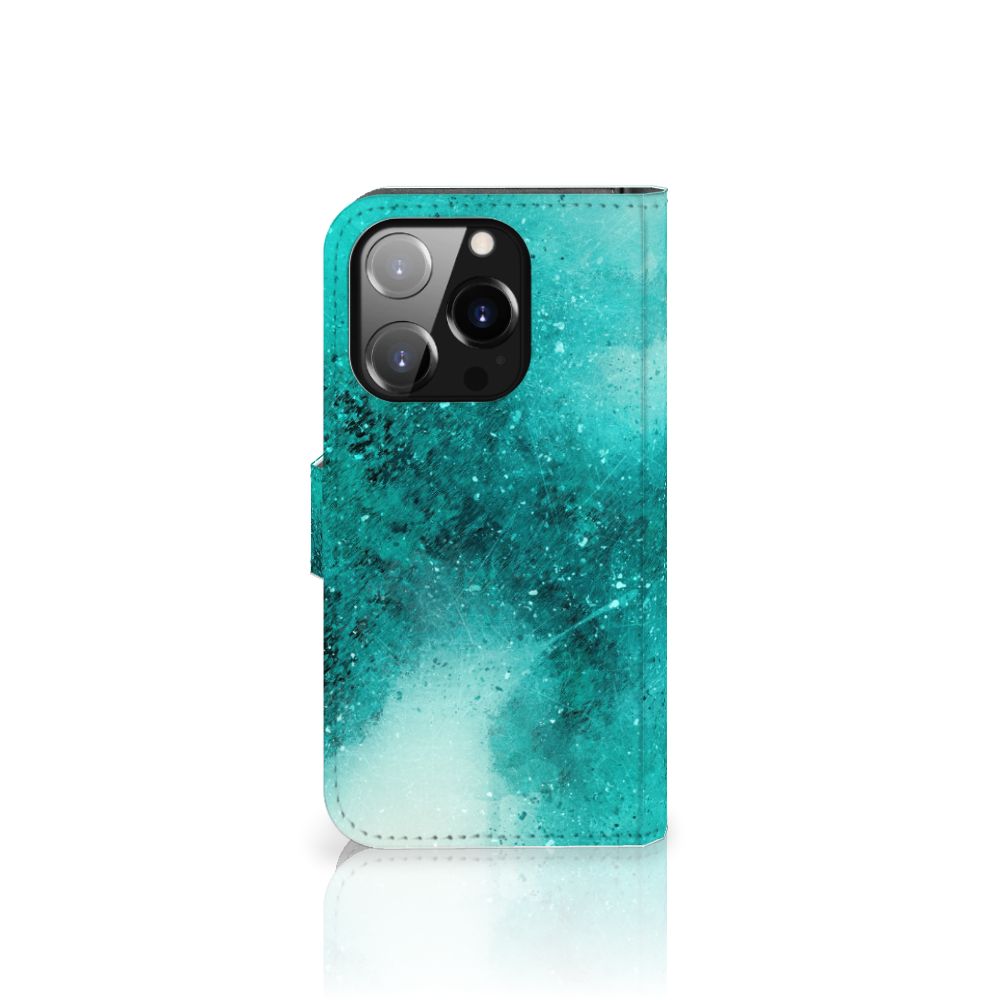 Hoesje iPhone 14 Pro Painting Blue