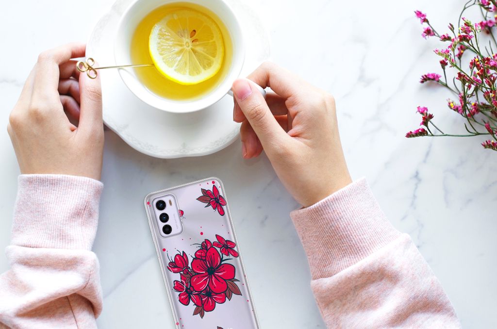 Motorola Moto G42 TPU Case Blossom Red B2C Telecom