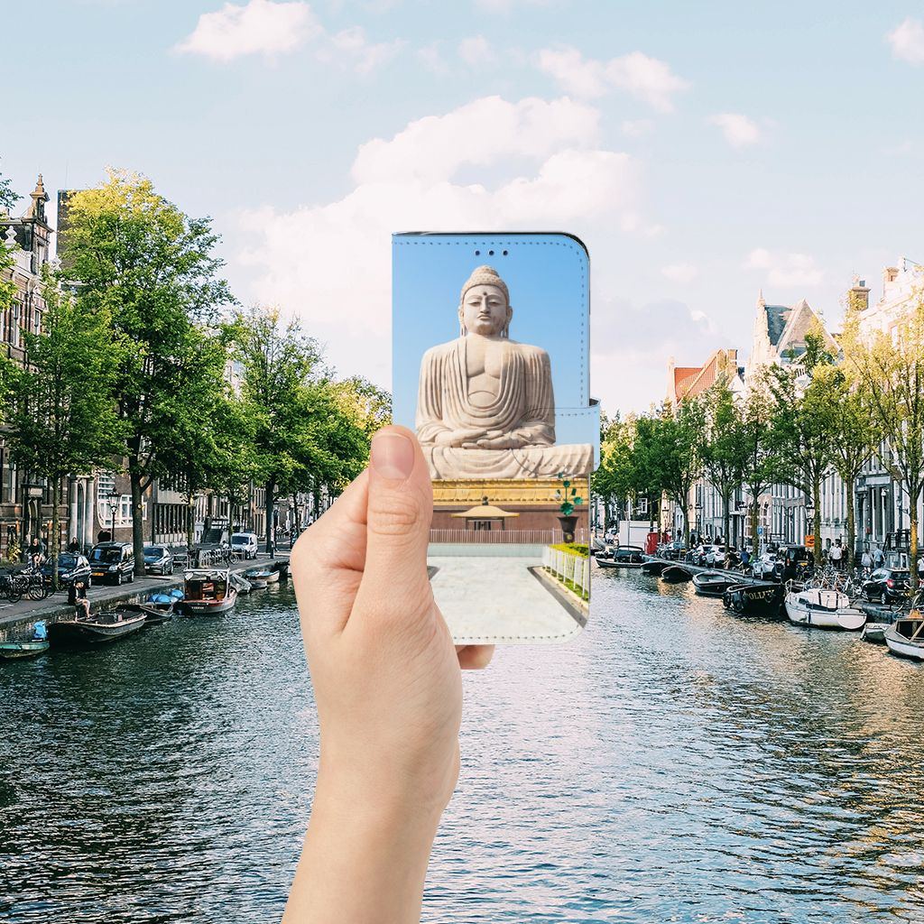 Samsung Galaxy A30 Flip Cover Boeddha