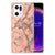 OPPO Find X5 Pro TPU Siliconen Hoesje Marmer Oranje