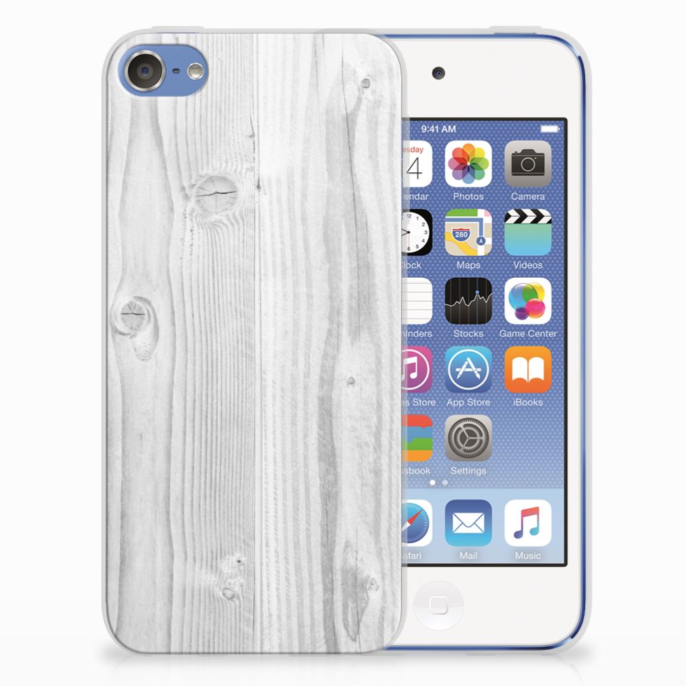 Apple iPod Touch 5 | 6 Bumper Hoesje White Wood