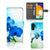 Samsung Galaxy A04s | Samsung Galaxy A13 5G Hoesje Orchidee Blauw - Cadeau voor je Moeder