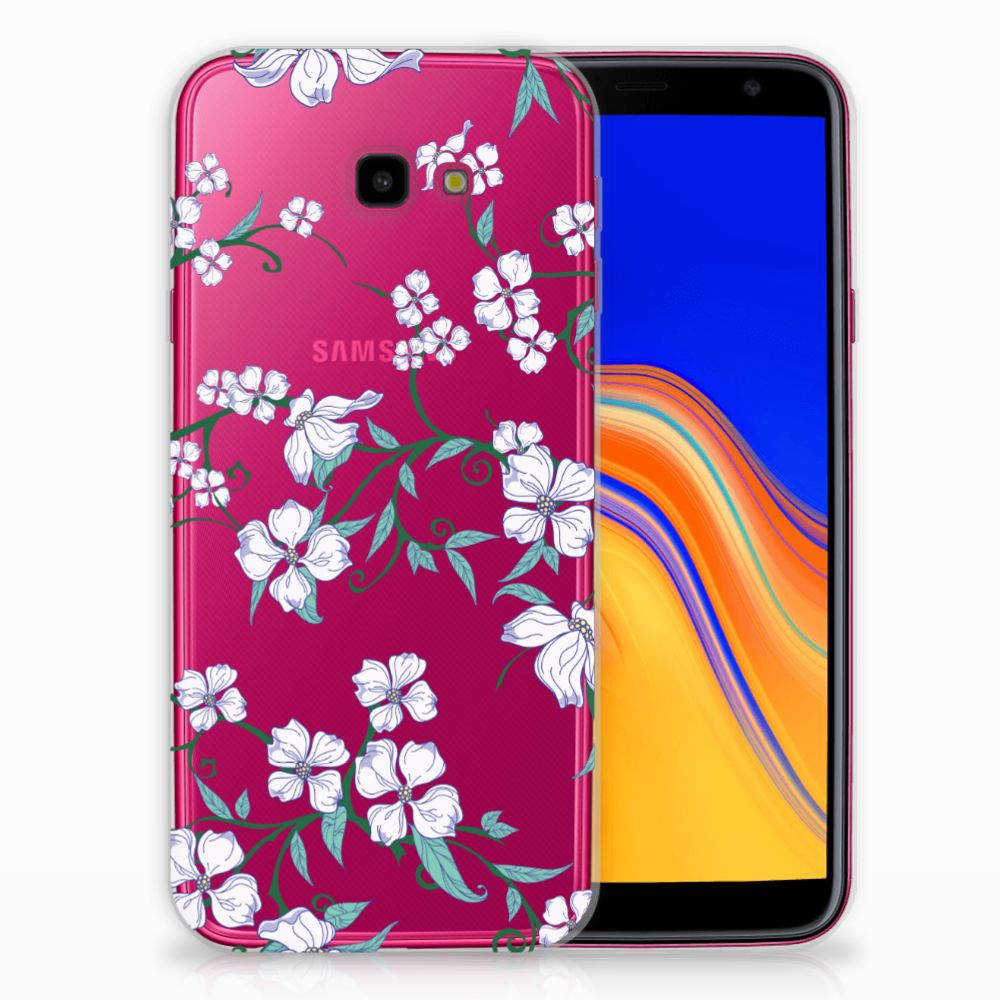 Samsung Galaxy J4 Plus (2018) Uniek TPU Case Blossom White