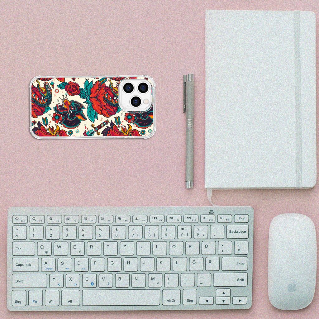 Anti-shock Hoesje met foto voor iPhone 14 Pro Old Skool B2C Telecom