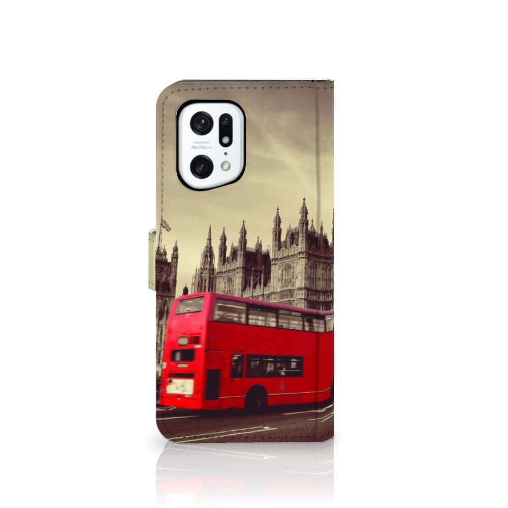 OPPO Find X5 Pro Flip Cover Londen