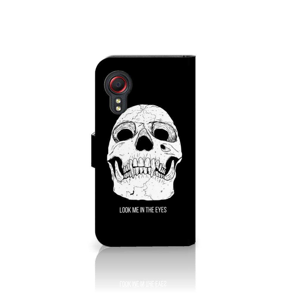 Telefoonhoesje met Naam Samsung Galaxy Xcover 5 Skull Eyes