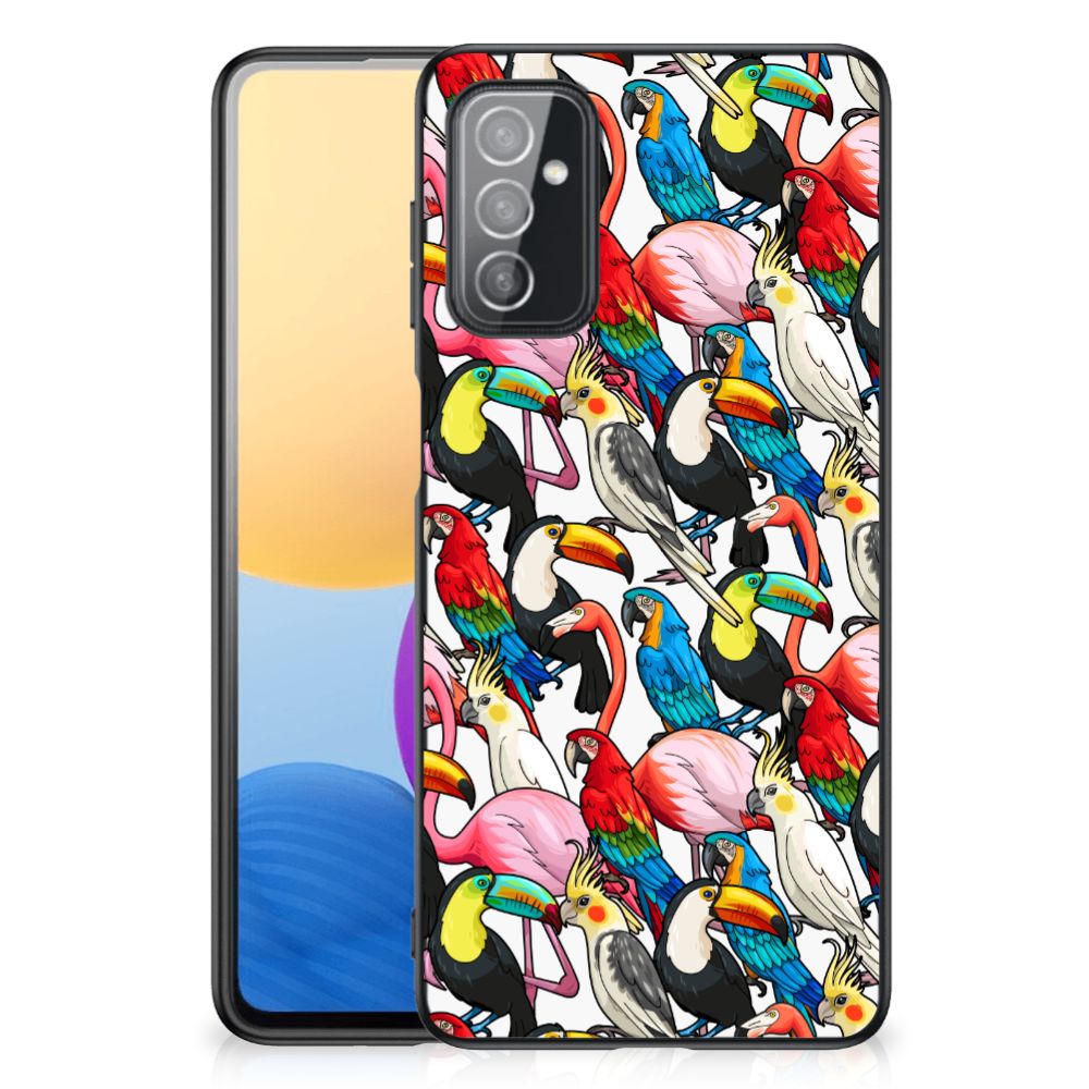 Samsung Galaxy M52 Dierenprint Telefoonhoesje Birds