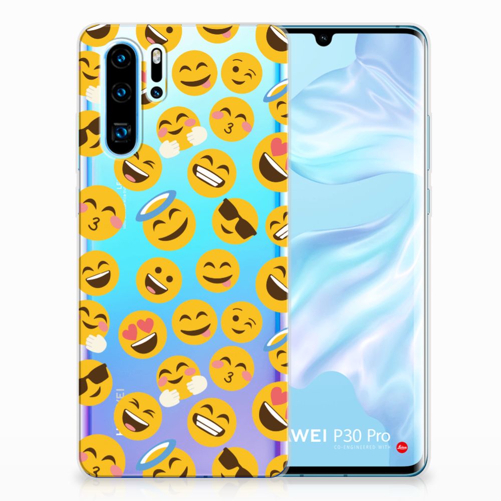 Huawei P30 Pro TPU bumper Emoji