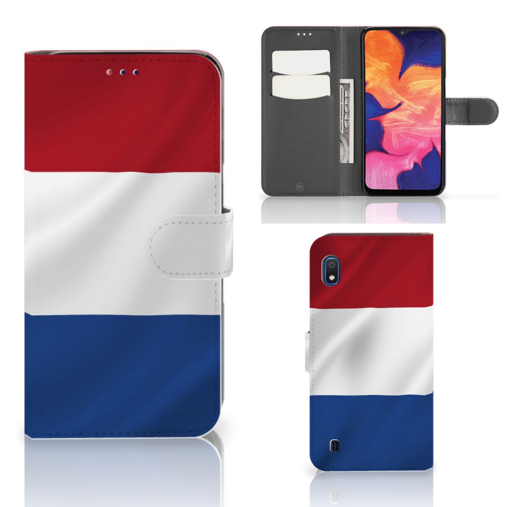 Samsung Galaxy A10 Bookstyle Case Nederlandse Vlag