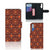 Honor 20 Telefoon Hoesje Batik Brown