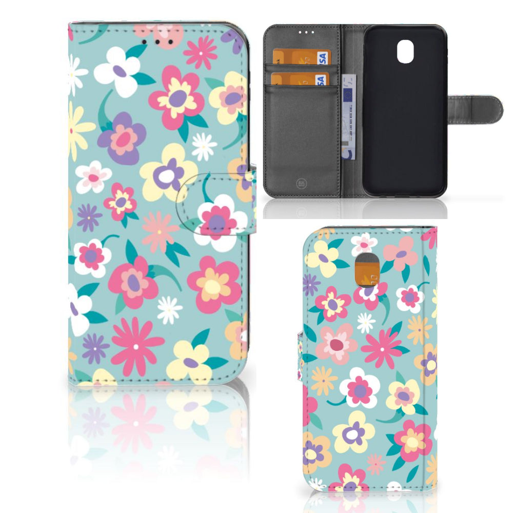 Samsung Galaxy J5 2017 Hoesje Flower Power