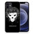 Silicone Back Case iPhone 12 | 12 Pro (6.1") Skull Hair