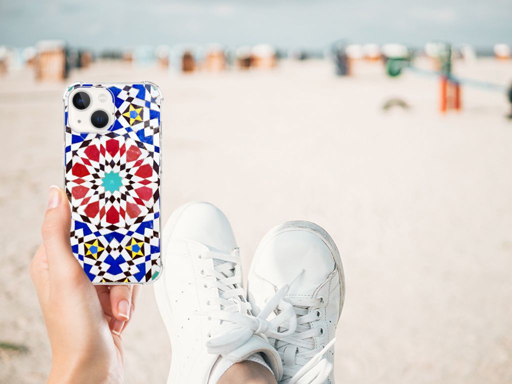 iPhone 13 Anti-Shock Hoesje Mozaïek B2C Telecom