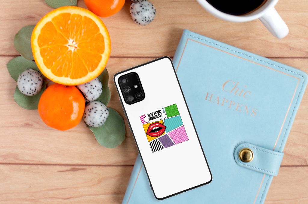 Samsung Galaxy A71 GSM Cover Popart Princess B2C Telecom
