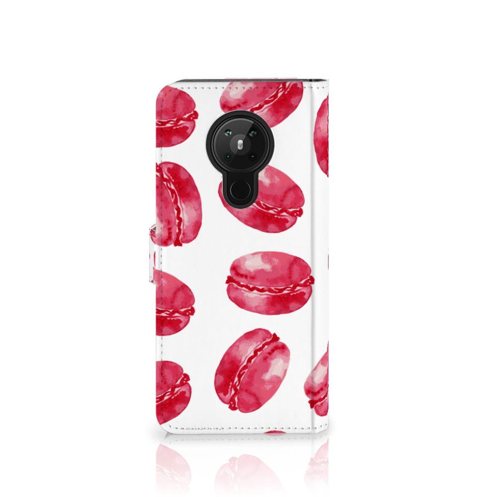 Nokia 5.3 Book Cover Pink Macarons