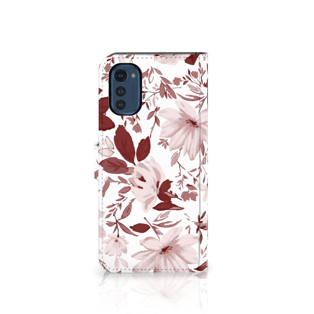 Hoesje Motorola Moto E32 | Moto E32s Watercolor Flowers