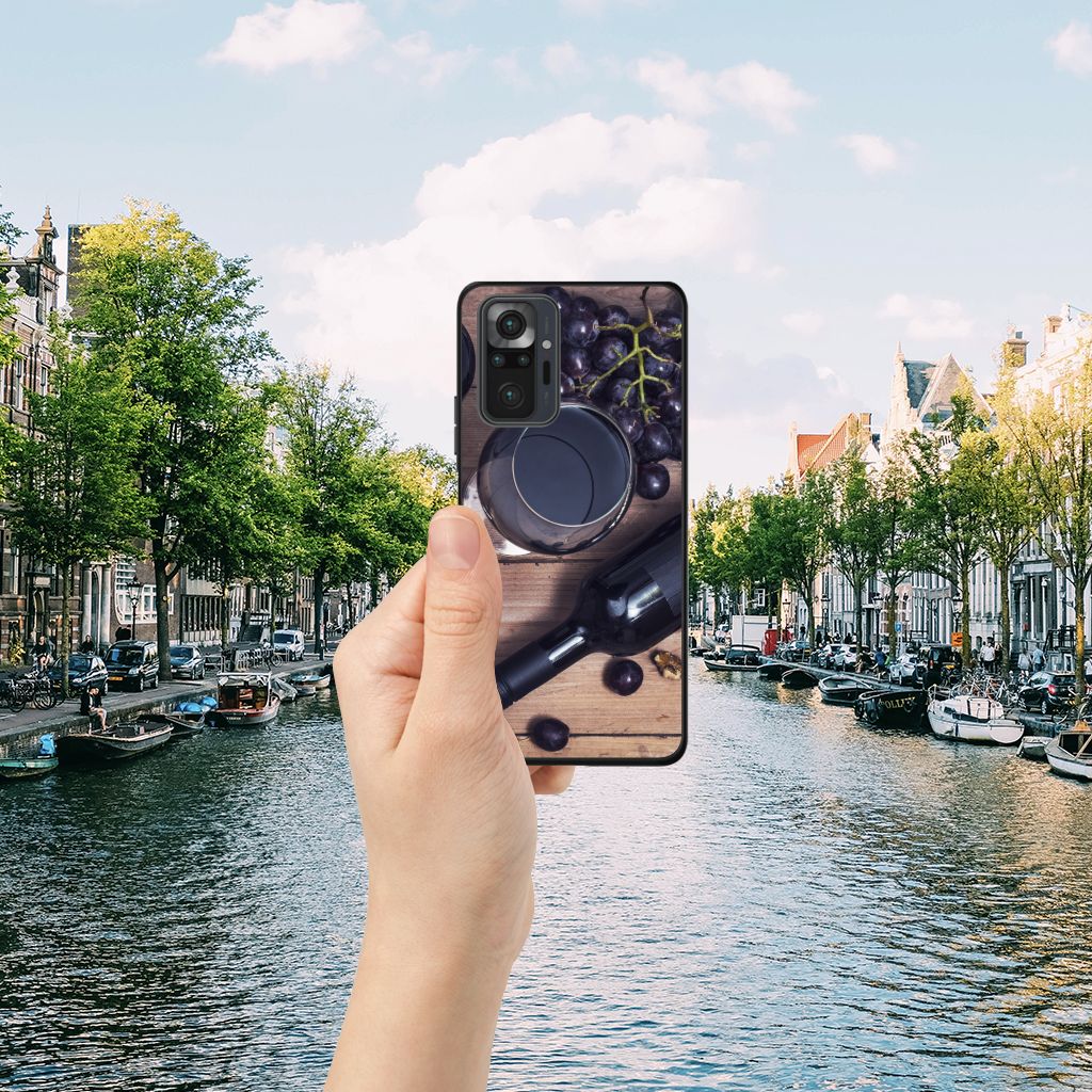 Xiaomi Redmi Note 10 Pro Back Cover Hoesje Wijn B2C Telecom