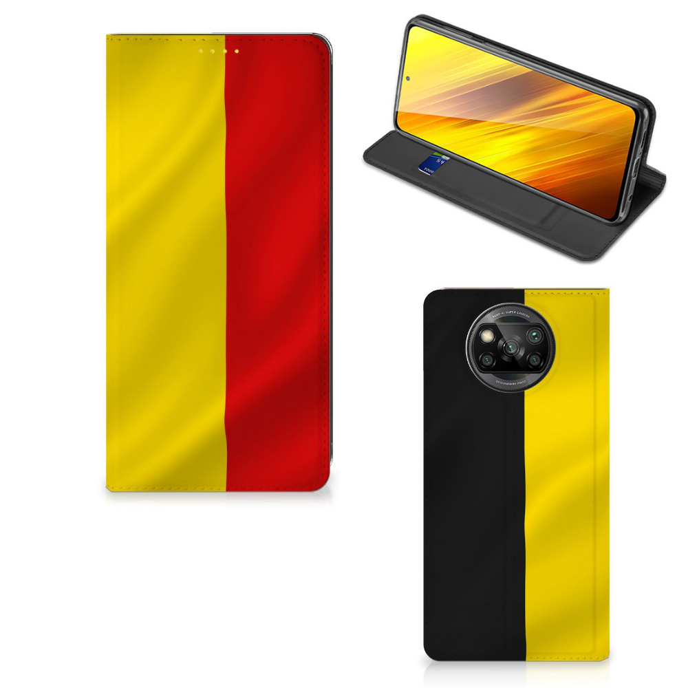Xiaomi Poco X3 Pro | Poco X3 Standcase Belgische Vlag - B2C Telecom